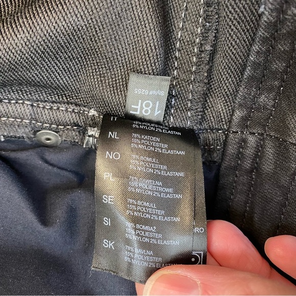 Kuhl Womens Thermik Outdoor Black Jeans Straight Leg Drawstring, Size 14 Short - Picture 14 of 14